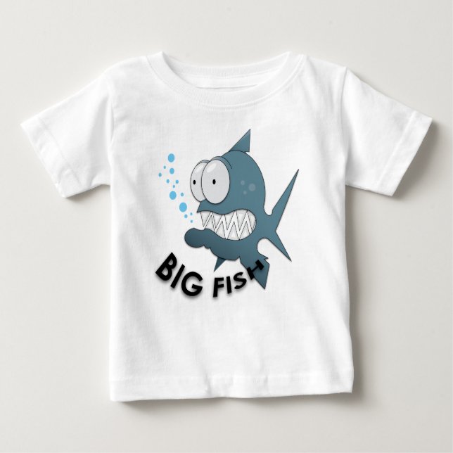 Big Fish - Baby Fine Jersey T - Shirt (Vorderseite)