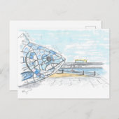 Big Fish Belfast Postkarte (Vorne/Hinten)