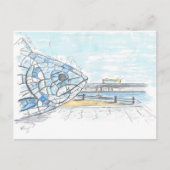 Big Fish Belfast Postkarte (Vorderseite)