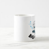 Big Fish - Black 11 oz Ringer Tasse  (Mittel)
