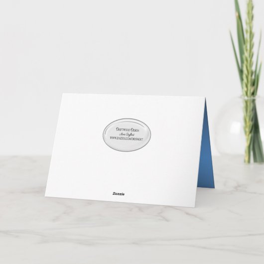 Big Fish Geburtstag Karte (Rückseite)