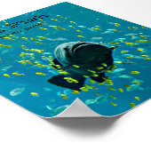 Big Fish. kleiner Teich. Poster (Ecke)