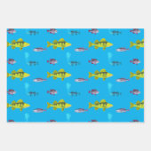 Big Fish, Little Fish Wrapping Paper Geschenkpapier Set (Vorderseite 3)