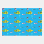 Big Fish, Little Fish Wrapping Paper Geschenkpapier Set (Vorderseite 2)