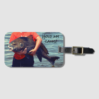 Big Fish Luggage Tag - "Hold My Calls" Gepäckanhänger