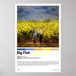 Big Fish Movie Print Poster