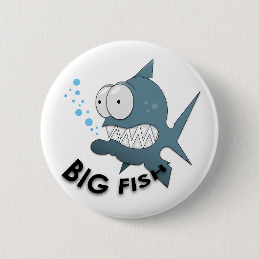 Big Fish - Standard, 2¼ Zoll Round Button  (Vorderseite)