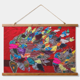 Big Fish Wandteppich Mit Holzrahmen