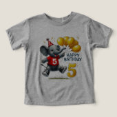 Big Five Celebration: Elefant mit Balloons (Design Vorderseite)