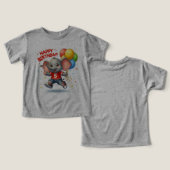 Big Five Celebration: Elefant mit Balloons (Design Vorderseite & Rückseite)