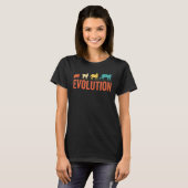 Big Floppa Caracal Cat Meme Evolution_1 T-Shirt (Vorne ganz)