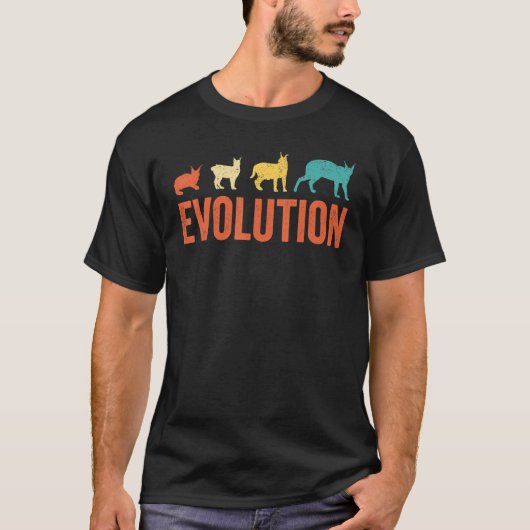 Big Floppa Caracal Cat Meme Evolution_1 T-Shirt (Vorderseite)