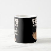 Big Floppa Caracal Cat Meme Floppa Lieben You He A Kaffeetasse (Mittel)