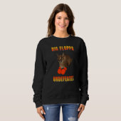Big Floppa Champion Meme Cat Sweatshirt (Vorne ganz)