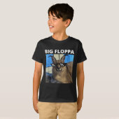 Big Floppa Meme Cat T-Shirt (Vorne ganz)