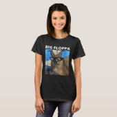 Big Floppa Meme Cat T-Shirt (Vorne ganz)