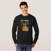 Big Floppa Meme Cat T-Shirt (Vorne ganz)