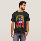 Big Floppa Meme. Katze T-Shirt (Vorne ganz)
