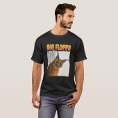 Big Floppa Meme Katze T-Shirt (Vorne ganz)