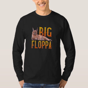 Big Floppa Meme Niedlich Caracal Cat Zip T-Shirt