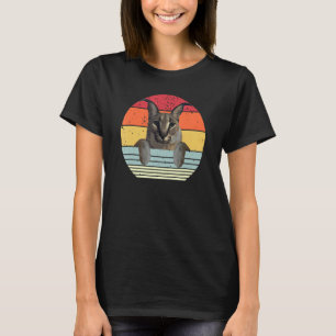 Big Floppa Meme Niedlich Caracal Katze Vintage Not T-Shirt