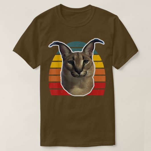 Big Floppa Meme T-Shirt (Design vorne)