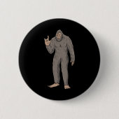 Big Foot Asl Hand Gesture Deaf Hörverlust Awaren Button (Vorderseite)
