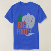 Big Foot Bigfoot Sasquatch Yeti T-Shirt (Design vorne)