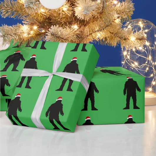 BIG FOOT CHRISTMAS FUNNY GESCHENKPAPIER (Feiertage)