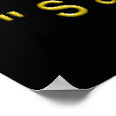 Big Foot Gear Poster (Ecke)