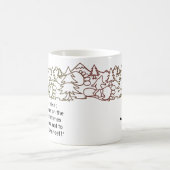Big Foot Hiker Footprints personalisiert Mug Kaffeetasse (Mittel)