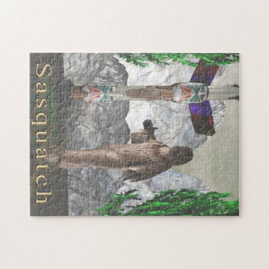 Big Foot Jigsaw Puzzle (Horizontal)