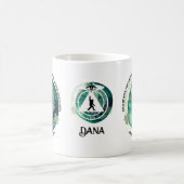 Big Foot Lucky St. Patrick's Day Kaffeetasse (Mittel)