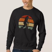 Big Foot Playing Saxophone  Sweatshirt (Vorderseite)
