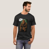 Big Foot Playing Video Games, Funny Sasquatch T-Shirt (Vorne ganz)