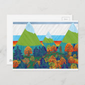 Big Foot Postkarte (Vorne/Hinten)