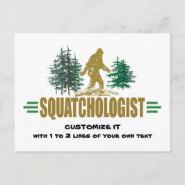 Big Foot Postkarte