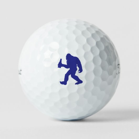 Big Foot Sasquatch Golfball (Vorderseite)