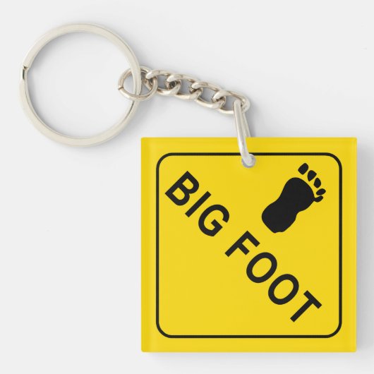 Big Foot Schlüsselanhänger (Vorderseite)