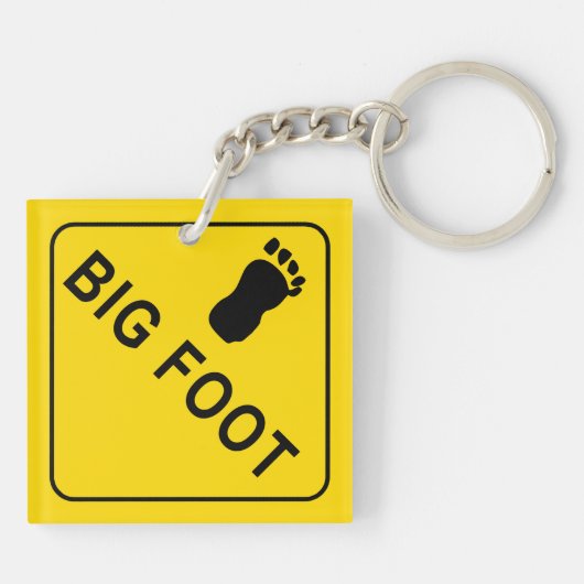 Big Foot Schlüsselanhänger (Rückseite)