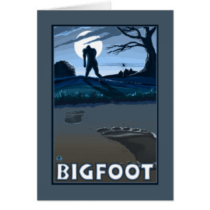 Big Foot Spaziergang durch den Golfplatz