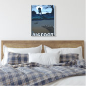 Big Foot Spaziergang durch den Golfplatz Leinwanddruck (Insitu (Schlafzimmer))
