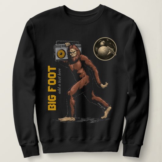 Big Foot Sweatshirt (Design vorne)
