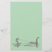 Big Foot und Nessie Briefpapier (Vorderseite)