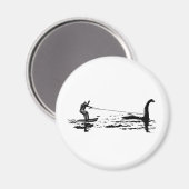 Big Foot und Nessie Magnet (Vorderseite/Rückseite)
