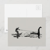 Big Foot und Nessie Postkarte (Vorne/Hinten)