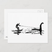 Big Foot und Nessie Postkarte (Vorne/Hinten)