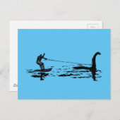 Big Foot und Nessie Postkarte (Vorne/Hinten)