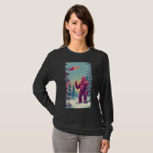 BIG FOOT UND UFO T-Shirt (Vorne ganz)