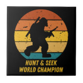 Big Foot Will nicht, sich zu verstecken und noch m Fliese (Vorderseite)